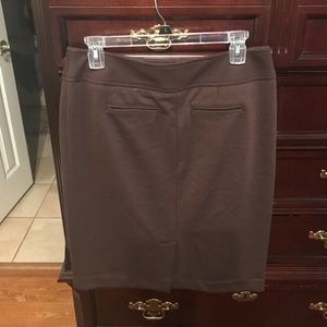 Adrienne Vitradini brown skirt